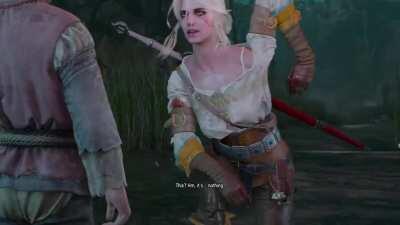 [The Witcher 3] Ciri, you should probably get that checked out..