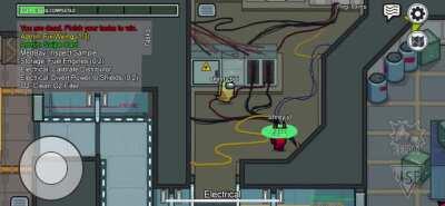 Uhh red, I think you got something on your back