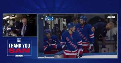 Sam Rosen gets to call one last win