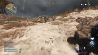 I looked away thinking there was no chance.