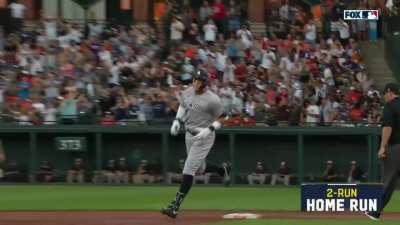 [Highlight] Aaron Judge hits his first homer after his return from the IL to give the Yankees a 3-2 lead