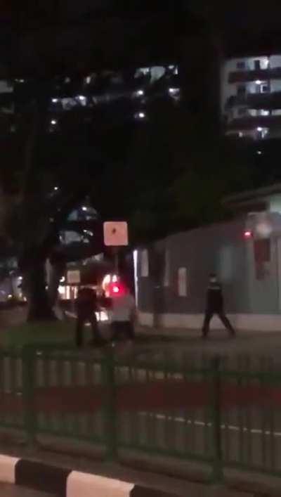 Shooting in Singapore