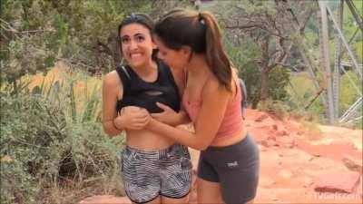 Just messing around on the trail