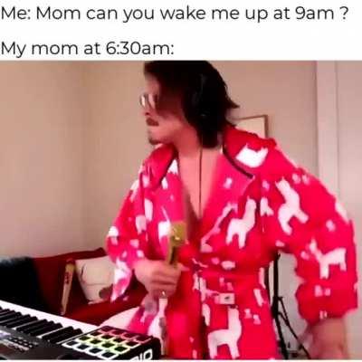 and tell you that it's already 9:30 am when it fact the sun has never risen yet. Thanks for the trust issues tho