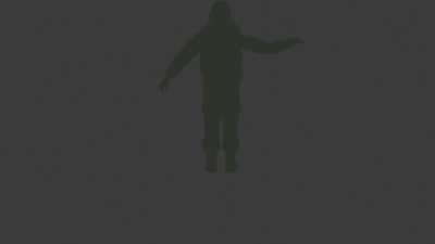 Textureless Combine soldier waving hand weirdly