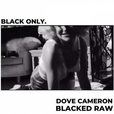 Dove Cameron for BlackedRaw. What black male talent would you like to see dove take on ?