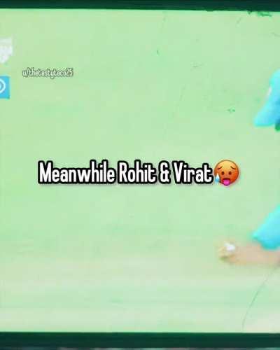 Rohit v/s Virat
