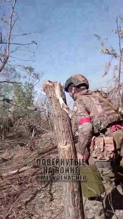 Bodycam footage of Russian soldiers in Zaporizhzhia