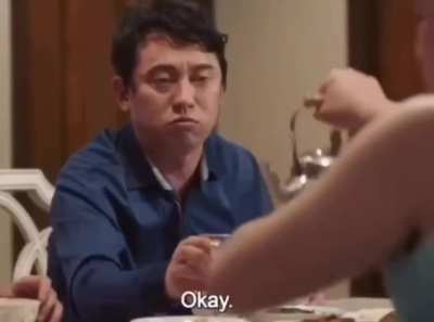 When Korean family only allow speak English in the house...