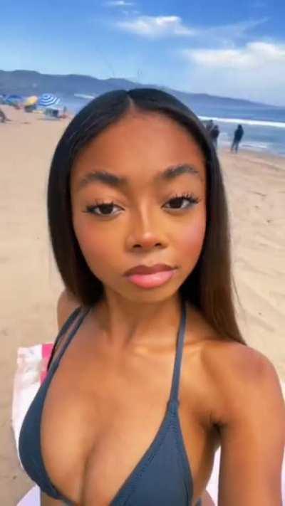 more in her little bikini