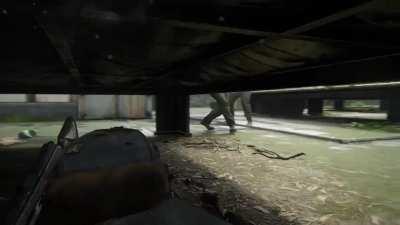 Enemies can hear the sound of your gun reloading. Scared the hell out of me