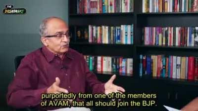 Prashant Bhushan on Arvind Kejriwal: 