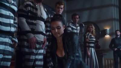 Tabitha being aggressive