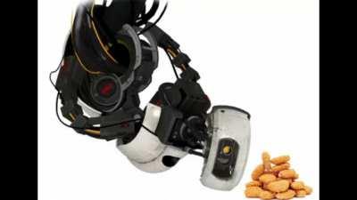 Chicken nugget time.