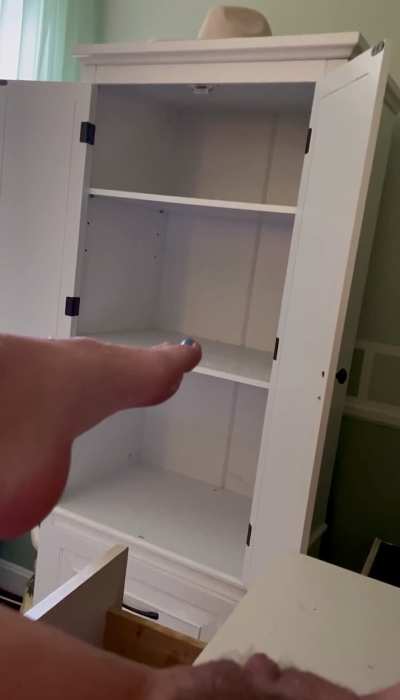 Breaking in the new house