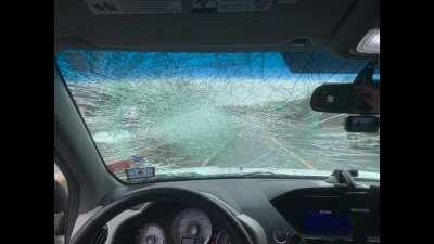 Wcgw driving on a snowday