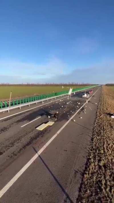 Guy does death-defying backflip