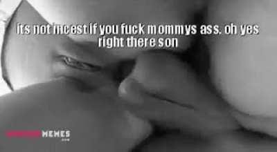 Anal with mom is not incest