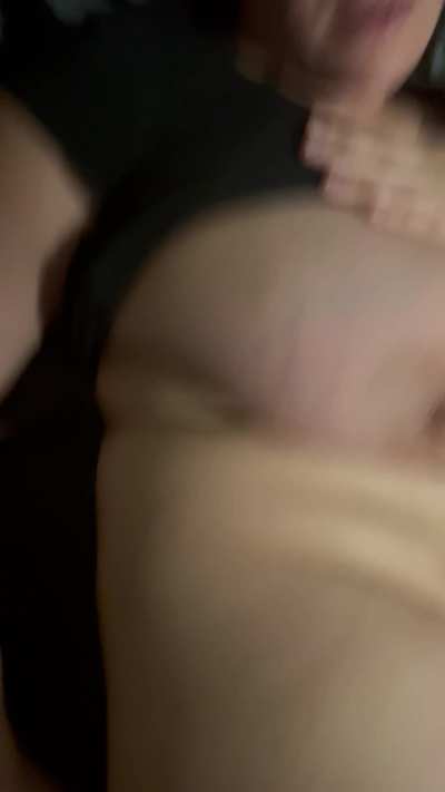 Dropped the phone as she started to squirt on my dick, sorry I had to turn her over