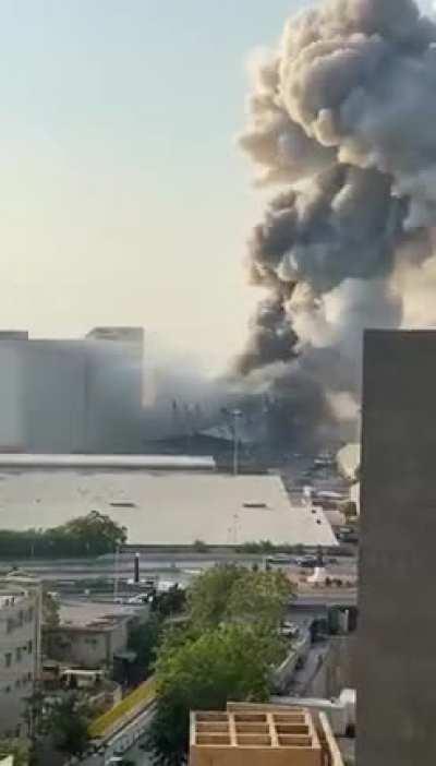 Huge explosion in Beirut, Lebanon