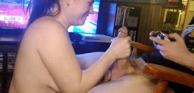 He just wanted to play his new game