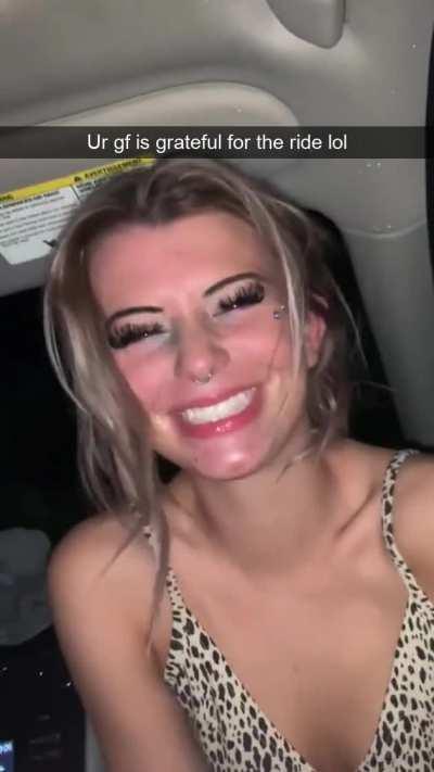 How she says 'Thanks':