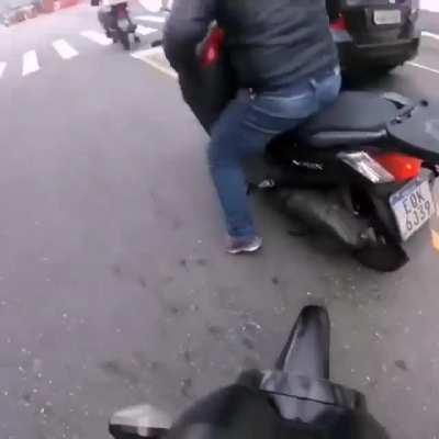 He's trying his best