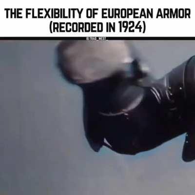 Any fans of medieval armours ?