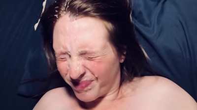 Take it all on your face!