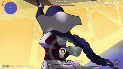 [OC] Rules of Raiden Shogun || Genshin Impact x MGR Animation