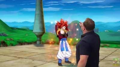 SSJ4 Gogeta taunts Alex Jones