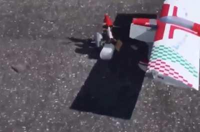 Kicking the propellers on your remote control airplane