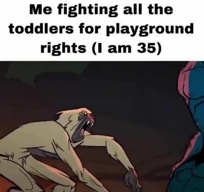 Got a whole playground to myself now