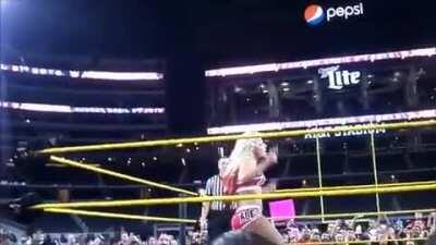 Wouldn’t do the twisted bliss and immediately taps out to Carmella