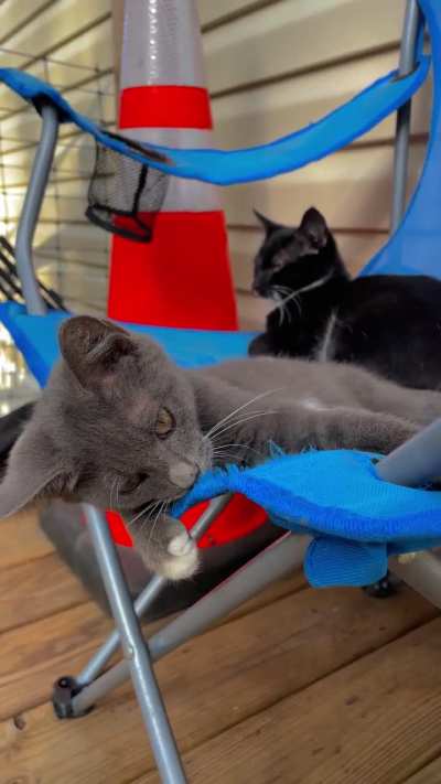 Sister bonding time 😂💜