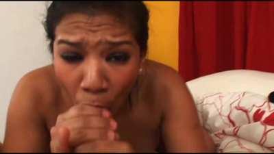 Crazy latina makes him cum so hard she nearly drowns her in cum (SOUND!)