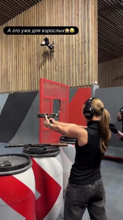 At the shooting range