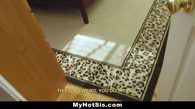 Caught My Horny Stepsister Using a Vibrator!