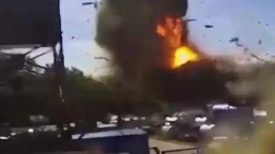 Ukraine’s president Zelensky released a video of the Russian missile strike on a shopping mall in Kremenchuk