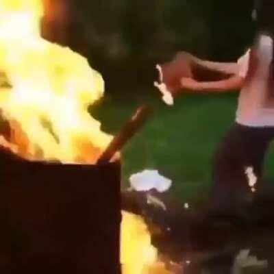 This fire needs more fire