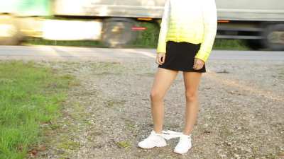 Panties Going Down To The Ground