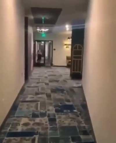 First person to the door wins!