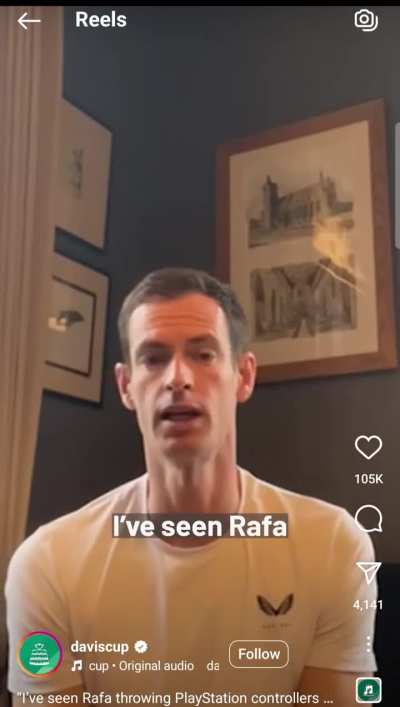 Andy Murray reveals the SHOCKING truth about Rafa Nadal