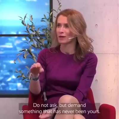 This is a brilliant explanation by the Vice-President of the European Commission, Kaja Kallas on why it is senseless to “negotiate” with russia.