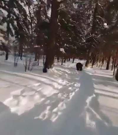 I thought this drone video could use some music and a title drop