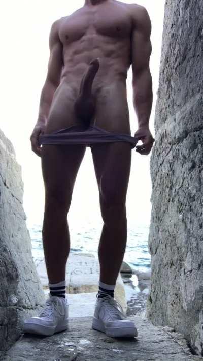 This is what happens when I pull down my speedo in public...