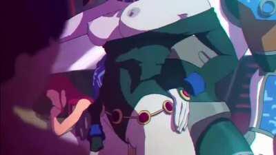 Raven vs Cyborg and Robin