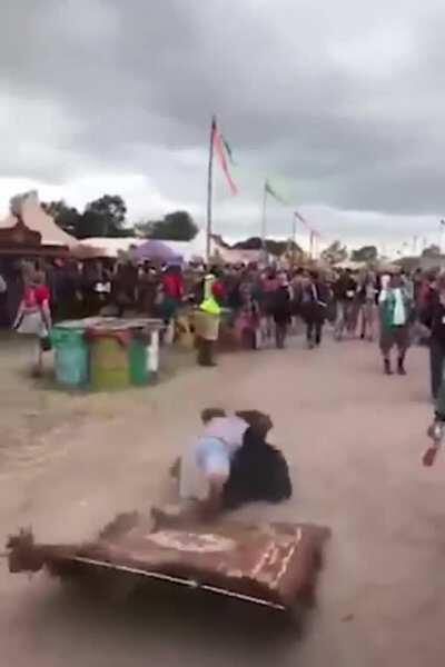 When you join in on magic carpet ride