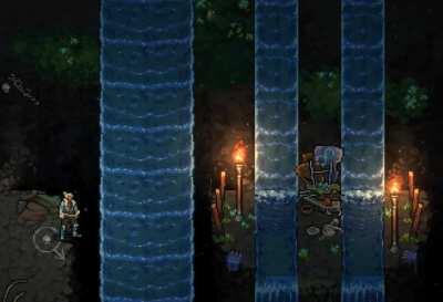 I tried to draw water for my game as real as possible. Did it work?