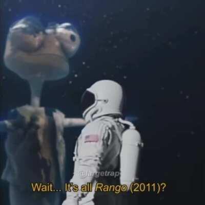 THE REAL ENDING: its all rango (2011)